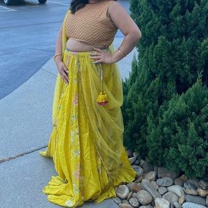 3 piece Lehengha choli